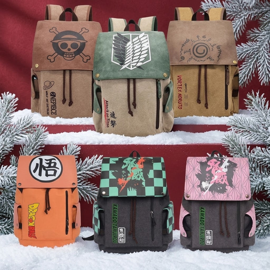 Sac à Dos Anime Officiel – Le Compagnon Indispensable des Otakus