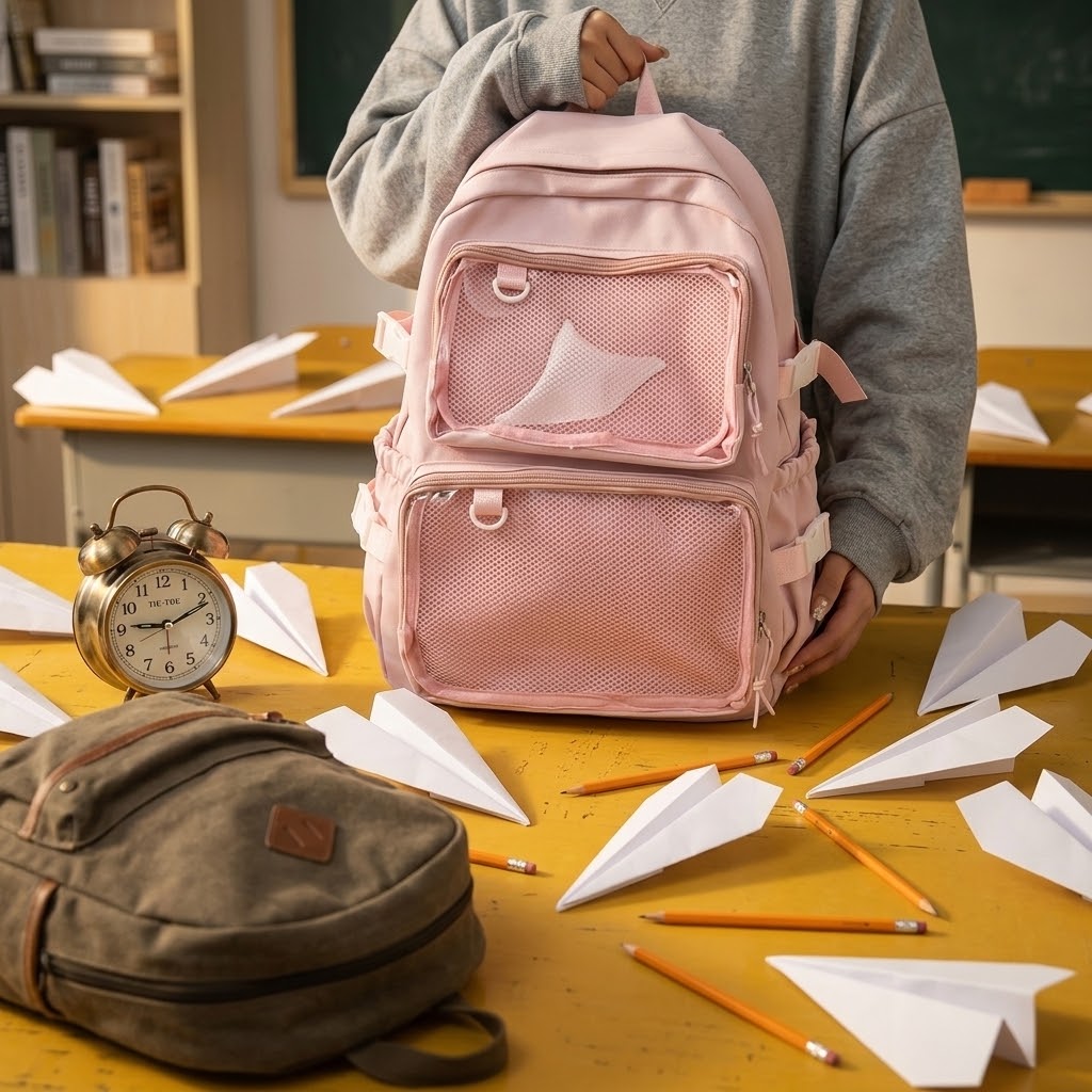 Sac à dos transparent japonais : Élégance et praticité au quotidien