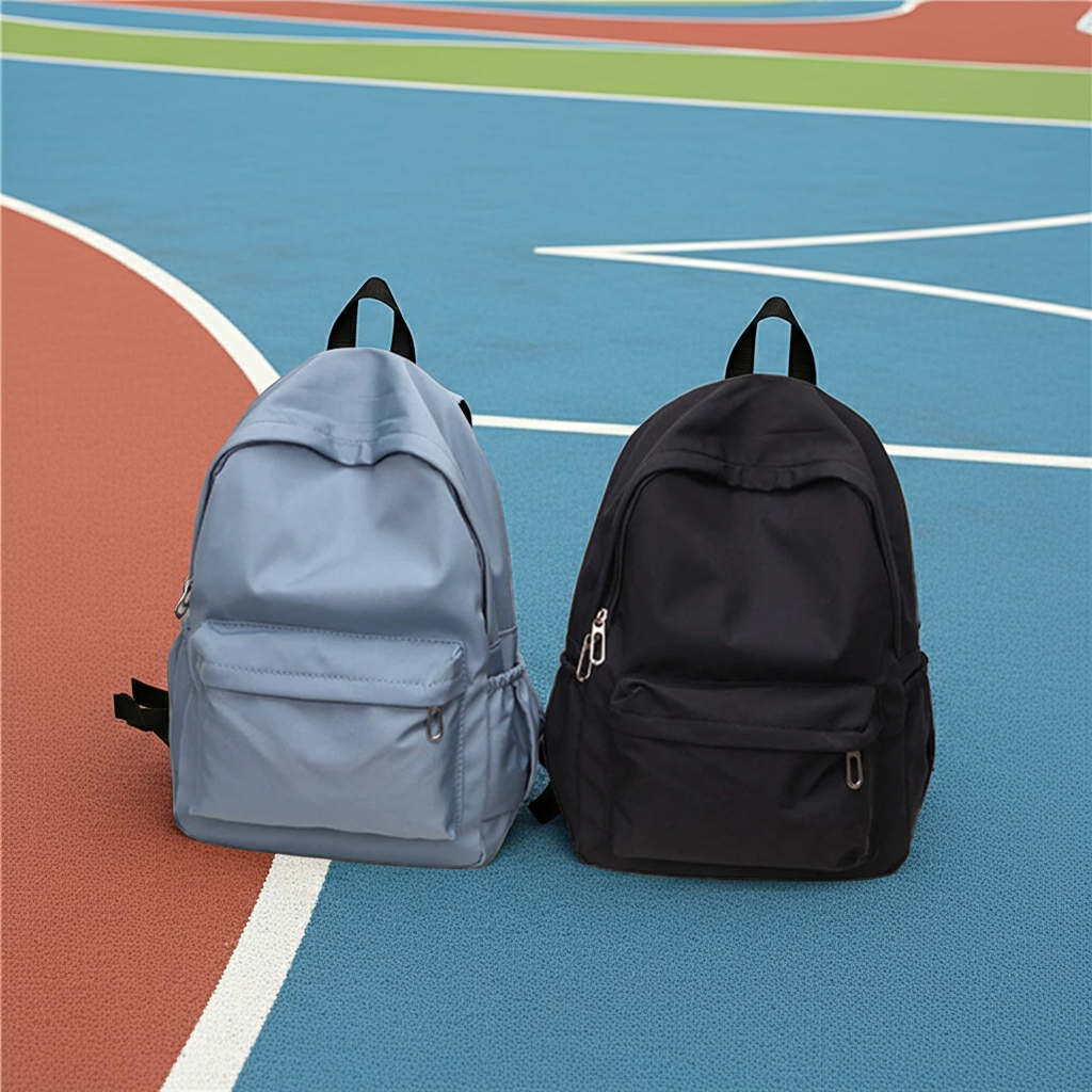 Sac à dos scolaire imperméable, grande capacité, fermeture éclair fluide, style décontracté