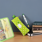 Trousse à crayons en filet multi-couches, multifonction