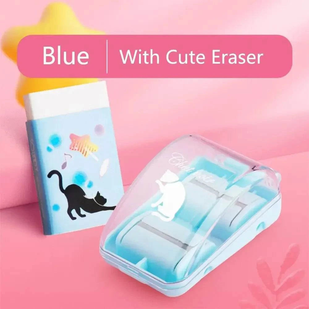 Mini-aspirateur de bureau portable pour ramasser les résidus de gomme.