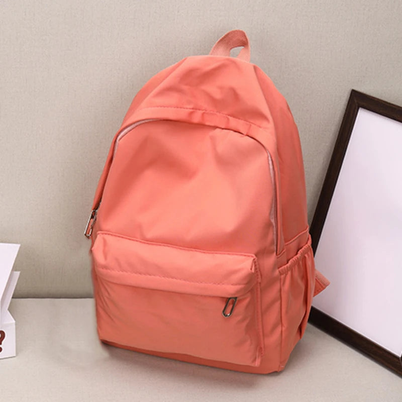 Sac à dos scolaire imperméable, grande capacité, fermeture éclair fluide, style décontracté