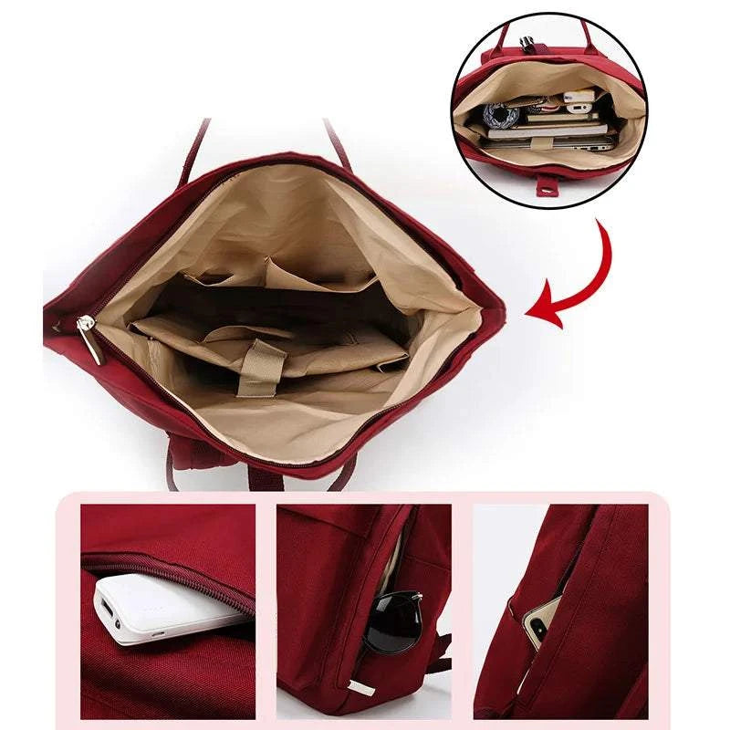 Sac à dos pour étudiante – Grand format, style original – Compartiment pour ordinateur portable 14 pouces – Modèle 2026