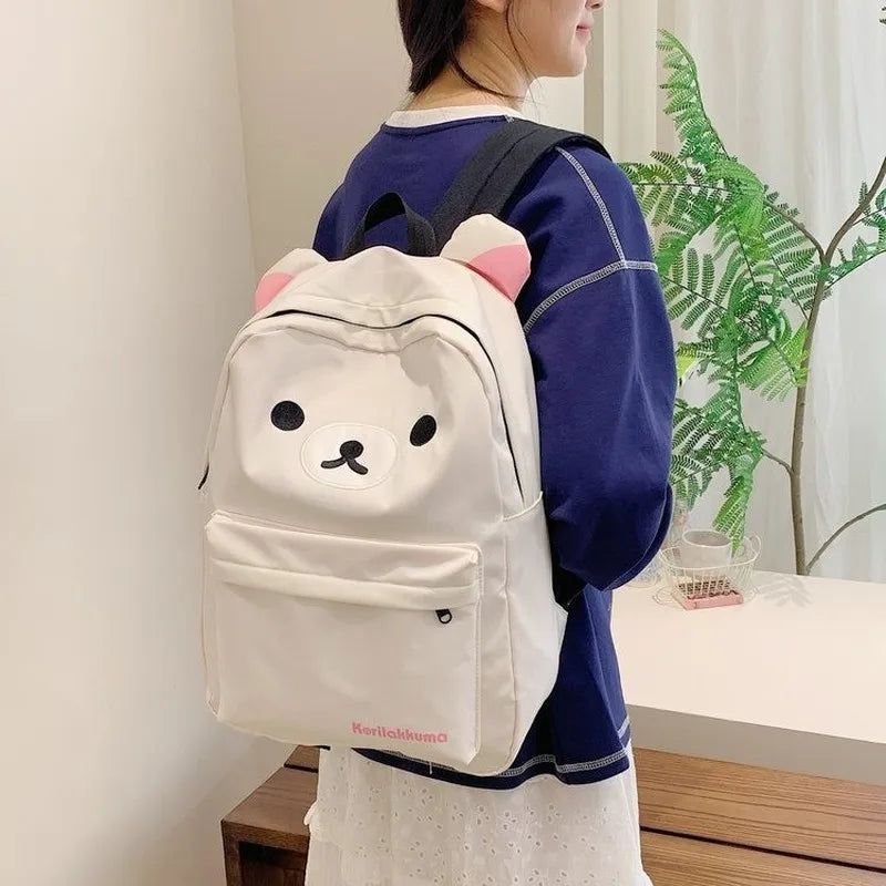 Sac à dos Rilakkuma (style kawaii) – Grande capacité