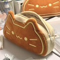 Trousse à papeterie kawaii motif chat – pour les amoureux de capybaras