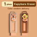 Gomme rétractable Kawaii motif Capybara