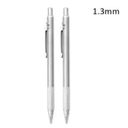 Ensemble de porte-mines métalliques (0,3 mm, 0,5 mm, 0,7 mm, 0,9 mm, 1,3 mm, 2,0 mm) – Mine HB