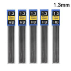 Ensemble de porte-mines métalliques (0,3 mm, 0,5 mm, 0,7 mm, 0,9 mm, 1,3 mm, 2,0 mm) – Mine HB