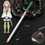 Nouveau stylo gel Demon Slayer (17 modèles) – Pointe 0,5 mm, encre noire - Motif Katana