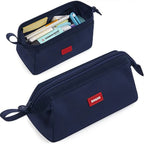 Trousse à crayons avec porte-stylo et étiquette – Trousse de rangement créative