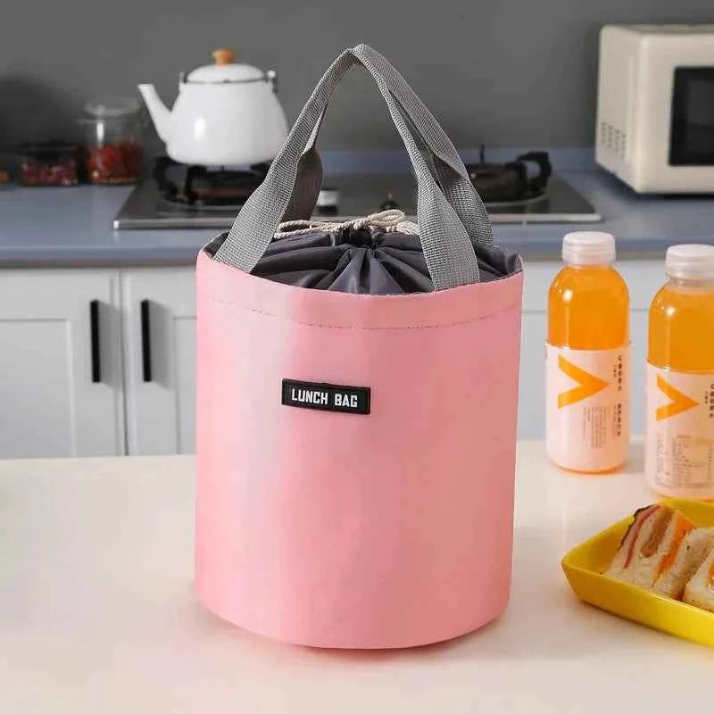 Boîte à bento thermique, empilable, portable, boîte à lunch mignonne pour enfants motif dessin animé, double compartiment