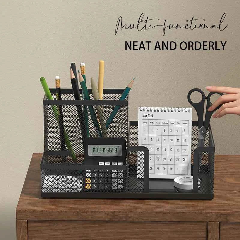 Organisateur de Bureau en Métal : Simplifiez Votre Espace de Travail Avec Élégance