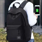 Zaino scolastico di alta qualità, per computer portatile moderno e lavabile.