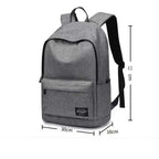 Zaino scolastico di alta qualità, per computer portatile moderno e lavabile.