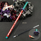 Nouveau stylo gel Demon Slayer (17 modèles) – Pointe 0,5 mm, encre noire - Motif Katana