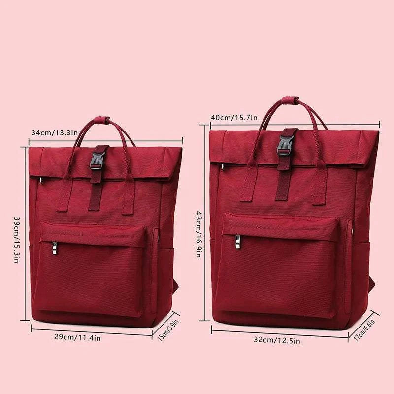 Sac à dos pour étudiante – Grand format, style original – Compartiment pour ordinateur portable 14 pouces – Modèle 2026