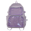 Sac à dos transparent de style japonais