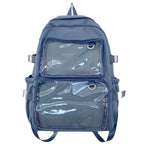 Sac à dos transparent de style japonais