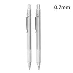 Ensemble de porte-mines métalliques (0,3 mm, 0,5 mm, 0,7 mm, 0,9 mm, 1,3 mm, 2,0 mm) – Mine HB