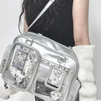 Sac tendance style japonais, espace de rangement pour badges "ita-bag"