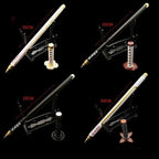Nouveau stylo gel Demon Slayer (17 modèles) – Pointe 0,5 mm, encre noire - Motif Katana