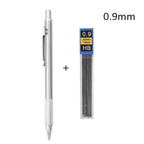 Ensemble de porte-mines métalliques (0,3 mm, 0,5 mm, 0,7 mm, 0,9 mm, 1,3 mm, 2,0 mm) – Mine HB