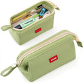 Trousse à crayons avec porte-stylo et étiquette – Trousse de rangement créative