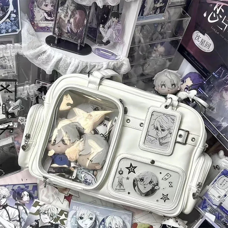 Sac tendance style japonais, espace de rangement pour badges "ita-bag"