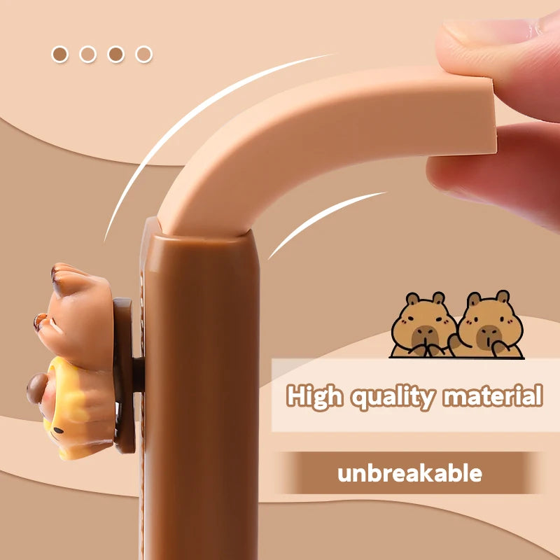 Gomme rétractable Kawaii motif Capybara