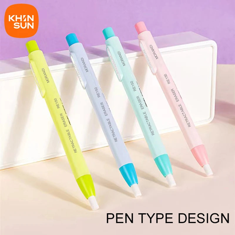 Gomme rétractable Khinsun – Format stylo