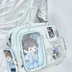 Sac tendance style japonais, espace de rangement pour badges "ita-bag"
