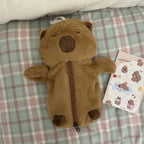 Trousse à crayons créative en peluche (capybara) – Grande capacité