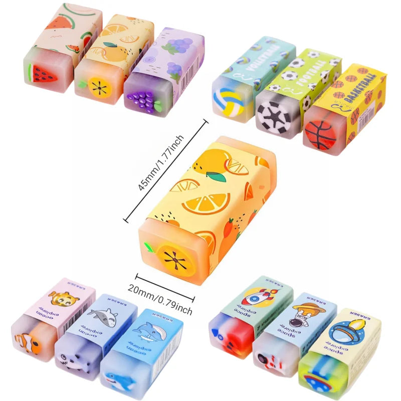 Gomme mignonne en forme de fruit,façon gelée.