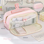 Trousse à crayons élégante et pratique, de grande capacité (spécial rentrée).