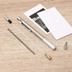 Ensemble de porte-mines métalliques (0,3 mm, 0,5 mm, 0,7 mm, 0,9 mm, 1,3 mm, 2,0 mm) – Mine HB