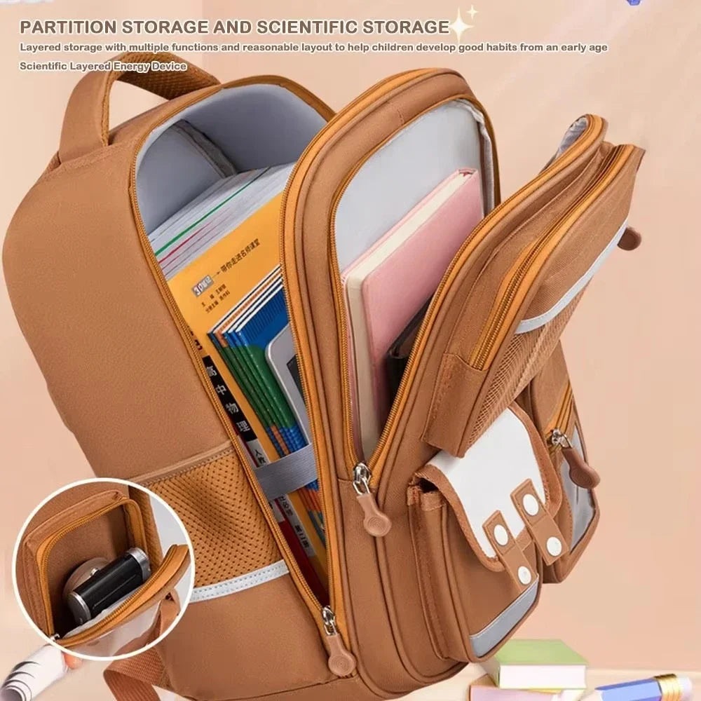 Sac à dos scolaire Capybara imperméable et grande capacité