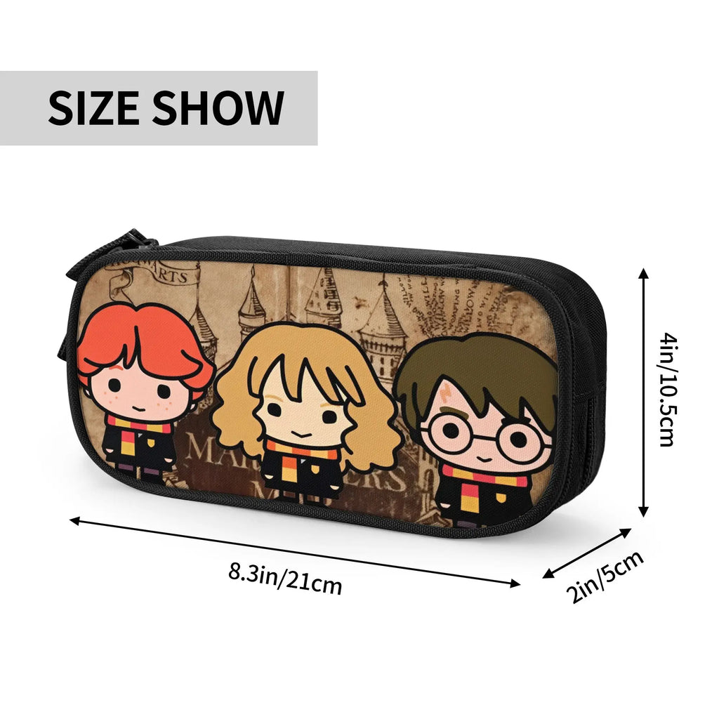 Trousse créative Harry Potter – Grande trousse de rangement pour stylos