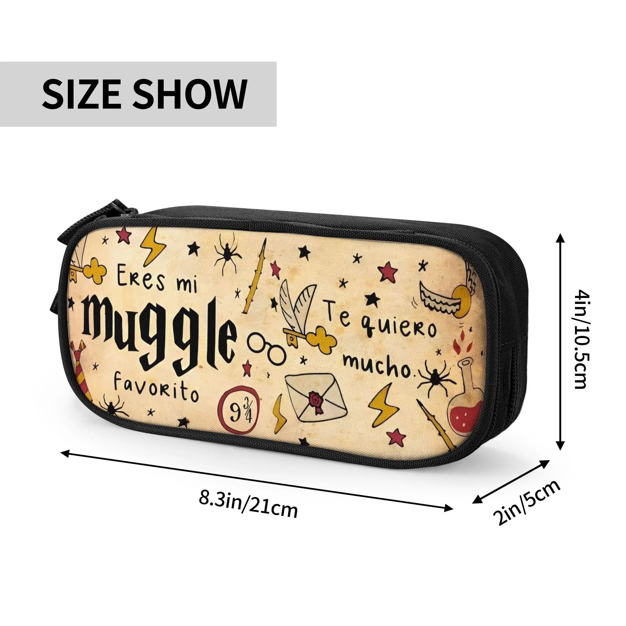Trousse créative Harry Potter – Grande trousse de rangement pour stylos