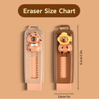 Gomme rétractable Kawaii motif Capybara