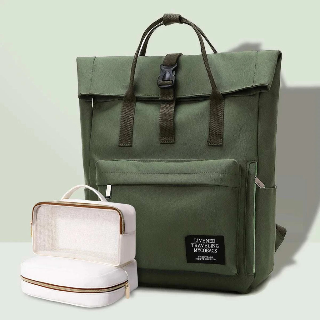Sac à dos pour étudiante – Grand format, style original – Compartiment pour ordinateur portable 14 pouces – Modèle 2026