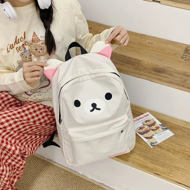 Sac à dos Rilakkuma (style kawaii) – Grande capacité
