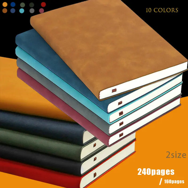 Carnet en cuir Sheepin A5 A6, 160 pages/240 pages