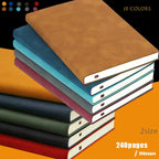 Carnet en cuir Sheepin A5 A6, 160 pages/240 pages