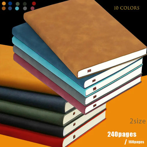 Carnet en cuir Sheepin A5 A6, 160 pages/240 pages