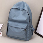 Sac à dos scolaire imperméable, grande capacité, fermeture éclair fluide, style décontracté