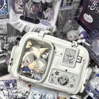 Sac tendance style japonais, espace de rangement pour badges "ita-bag"