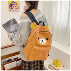 Sac à dos Rilakkuma (style kawaii) – Grande capacité