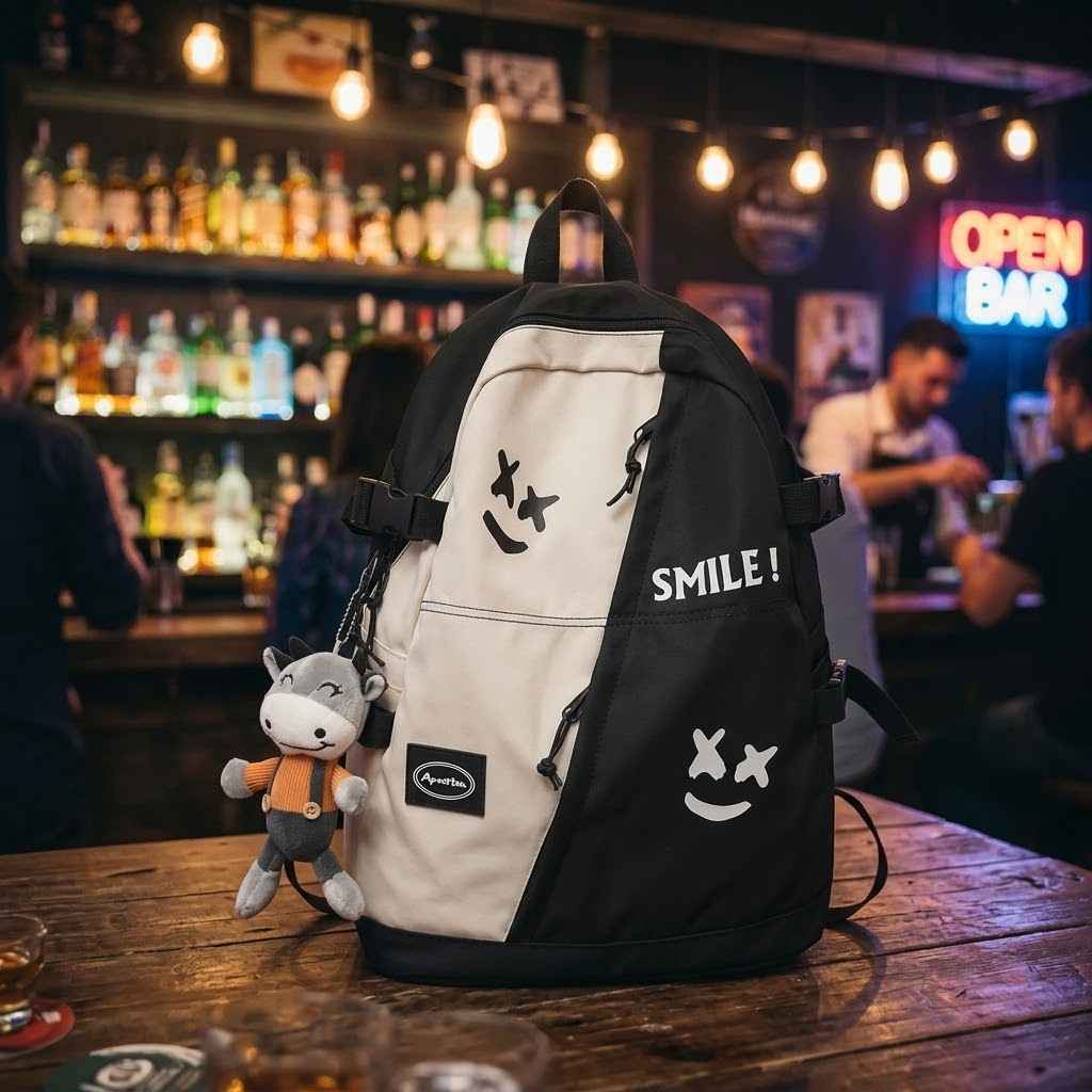 Sac à dos tendance Coréen – Praticité et Style pour Tous