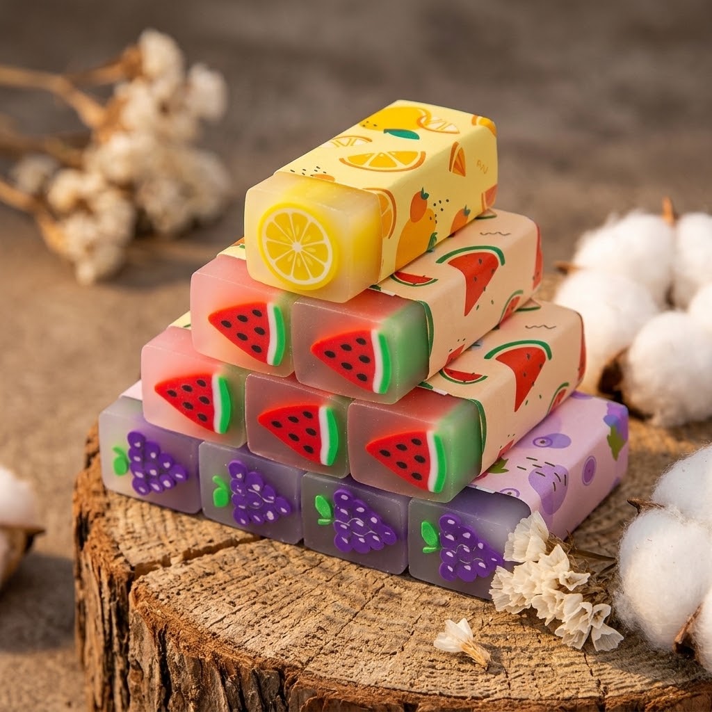 Gomme Fruité en Gelée : La Solution Ludique pour des Écritures Impeccables !