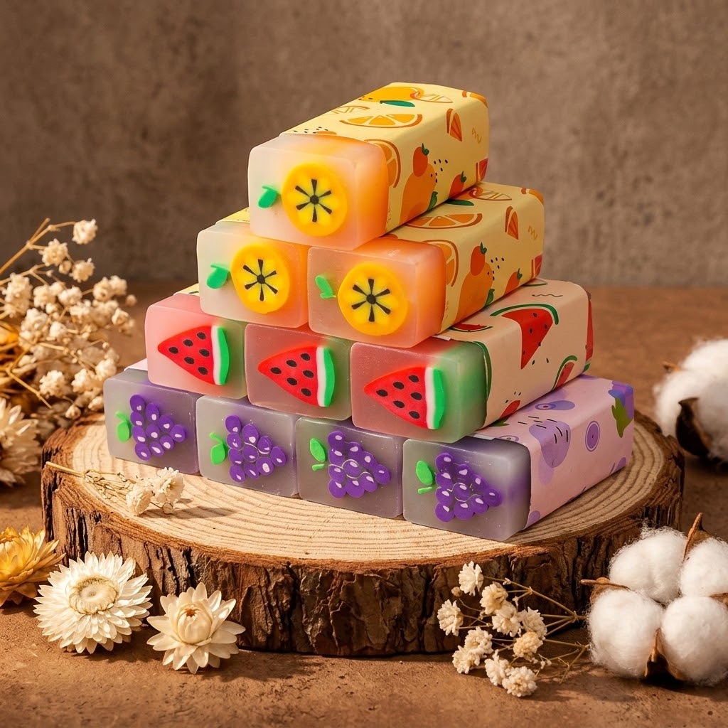 Gomme Fruité en Gelée : La Solution Ludique pour des Écritures Impeccables !